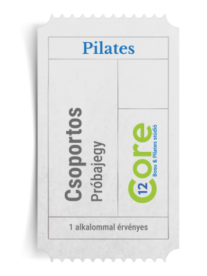 Pilates csoportos próbajegy