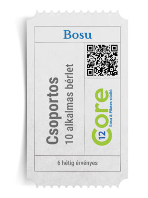 Bosu csoportos 10 alkalmas bérlet