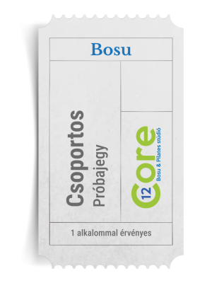 Bosu csoportos próbajegy