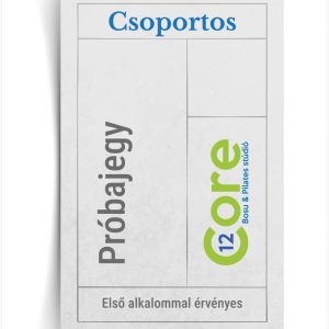 Csoportos próbajegy