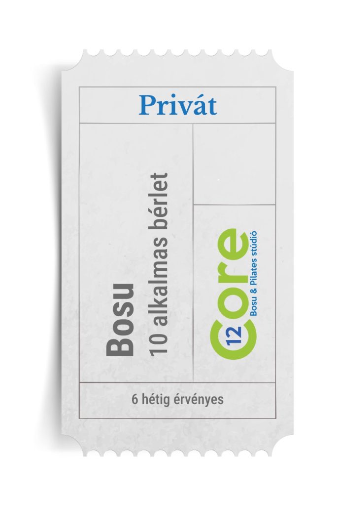 Bosu privát 10 alkalmas bérlet