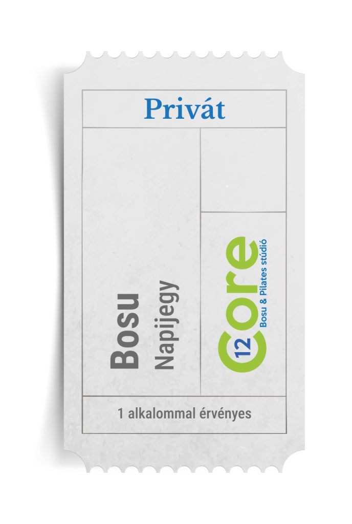 Bosu privát napi jegy