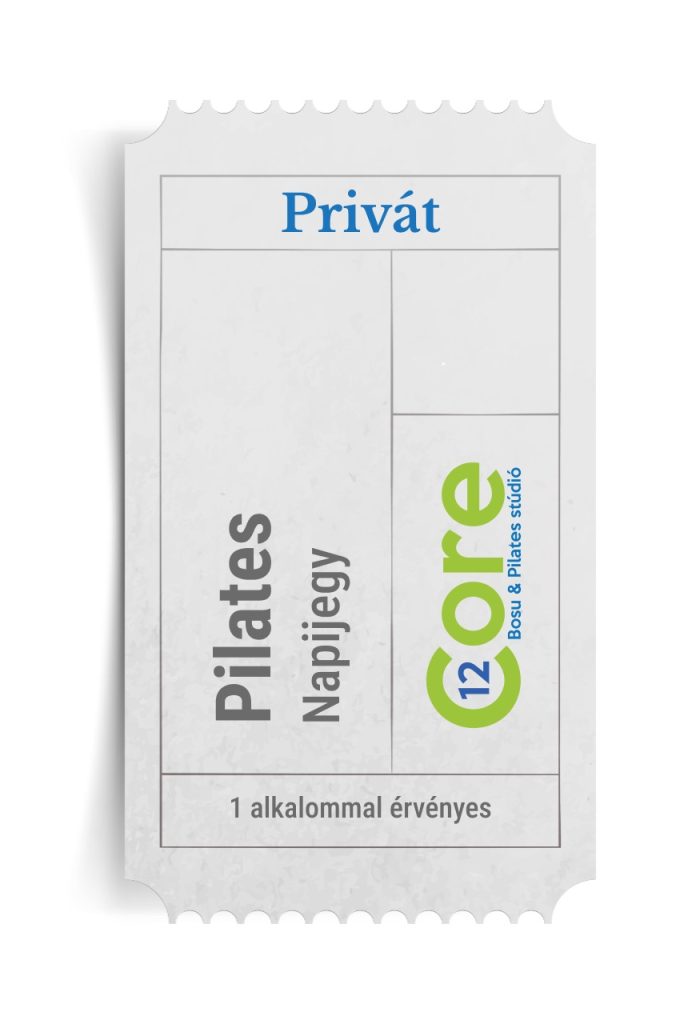 Pilates privát napi jegy